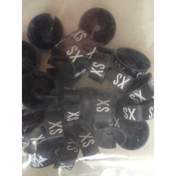 Klika - MB zwart/wit XS voor op kledinghanger - 40 stuks