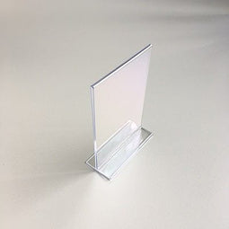 Klika - Menu-standaard acryl 100x150m - eendelig - 50 stuks