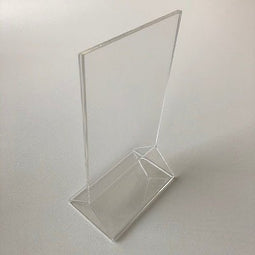 Klika - Menu-standaard acryl A6 - 10x15 cm - 40 stuks