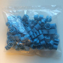 Klika - Minimarker onbedrukt licht blauw 100stuk - 30 stuks