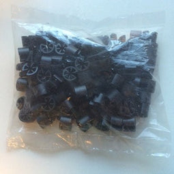 Klika - Minimarker onbedrukt zwart 100 stuks - 30 stuks