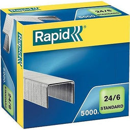 Klika - Nietjes 24/6 mm gegalvan doosje met 5000 - 40 stuks
