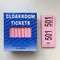 Klika - Nummerblokjes 1-1000 =set 10 boekje ROZE - 30 stuks