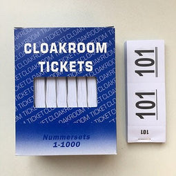 Klika - Nummerblokjes 1-1000 =set 10 boekjes WIT - 30 stuks