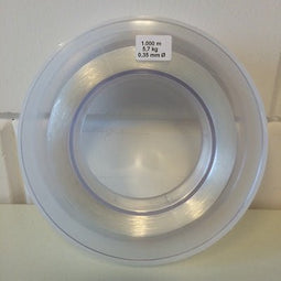 Klika - Nylondraad 0,35 x 1000 meter 5,7 kg - 12 stuks