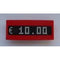 Klika - Omranding ROOD voor prijsmodule 10 stuks - 12 stuks