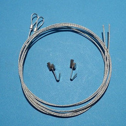 Klika - Ophangset - 2 stuks staaldraad 1.5mm