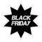 Klika - Pictogram Black Friday - ster 10cm