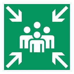 Klika - Pictogram Verzamelplaats bij calamiteit