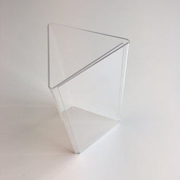 Klika - Piramidestandaard acryl 3x 1/3A4