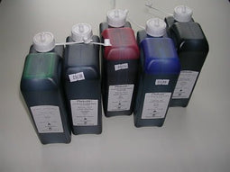 Klika - Plekolit inkt groen 1 liter vr stiftpot - 6 stuks