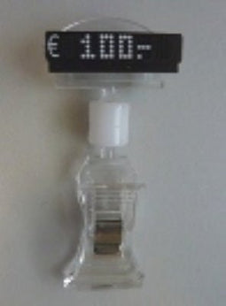Klika - Pop-Clip voor prijsmodule 1 stuks - 20 stuks