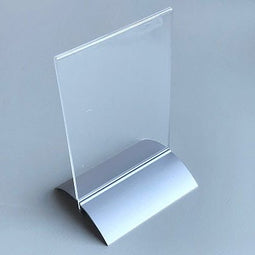 Klika - Presenter Din A6 - 10x15cm met alu-voet - 20 stuks