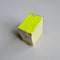 Klika - Prijskaart blanco fluor geel 4x6 cm 100 - 20 stuks