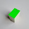 Klika - Prijskaart blanco fluor groen 4x6 cm 100 - 20 stuks