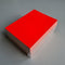 Klika - Prijskaart blanco fluor rood 12x16cm100 - 7 stuks