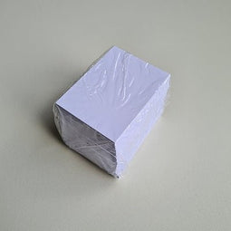 Klika - Prijskaart blanco wit 6x8 cm 100 stuks - 20 stuks