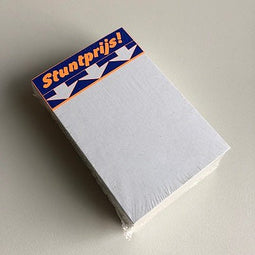 Klika - Prijskaart Stuntprijs! 2kl 8x12cm 100st - 20 stuks