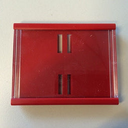 Klika - Prijskassette A8 - 74x52 mm rood