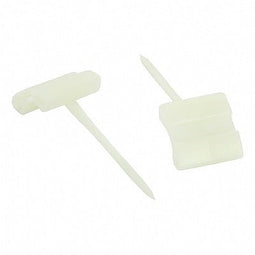 Klika - Prijspen kunststof gebroken wit 5cm 10st - 20 stuks