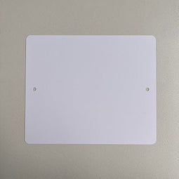 Klika - PVC-labels 150x180 mm wit 2 gaten 1000st