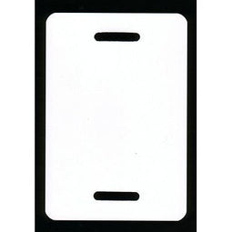 Klika - PVC-labels 150x270 mm wit 2 band-sleuven