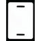 Klika - PVC-labels 150x270 mm wit 2 band-sleuven