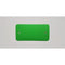 Klika - PVC labels 54x108 mm groen 2gaten 1000st