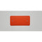 Klika - PVC labels 54x108 mm oranje 2 gaten 1000