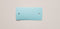 Klika - PVC labels 54x108 mm pastel blauw 2gaten
