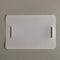 Klika - PVC labels 80x118 mm wit 2 band-sleuven - 2 stuks