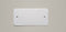 Klika - PVC labels 80x150 mm 2 gaten wit 1000 st