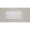 Klika - PVC labels 80x150 mm 2 gaten wit 1000 st