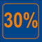 Klika - Raambiljet 30% , afmeting 24x23 cm.