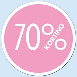 Klika - Raambiljet cirkel 70 % kleur roze