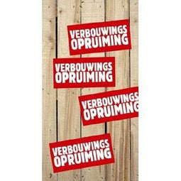 Klika - Raambiljet thema Verbouwingsopr afm50x94 - 20 stuks