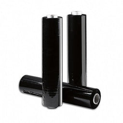 Klika - Rekwikkelfolie 50cm x 0.20mmx 300m zwart - 9 stuks