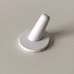 Klika - Ringhouder wit hoogte 3,5cm x dia 4cm - 14 stuks