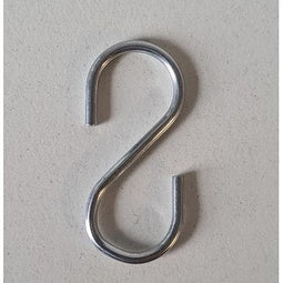 Klika - S-draadhaak 36 mm dikte 2mm 50 stuks - 40 stuks