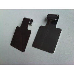 Klika - Scanvaantje metaal 25x25mm vr dubbelepen - 7 stuks