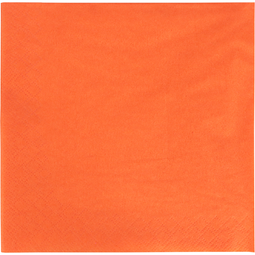 Klika - Servet | 1/4 vouw | 2-laags | 33x33cm | cellulose | oranje | 250 stuks