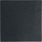 Klika - Servet | 2-laags | 1/4 vouw | 33x33cm | cellulose | zwart | 250 stuks