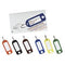 Klika - Sleutelhangers met S-haken in displaydoo