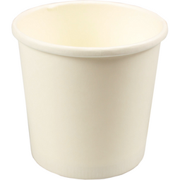 Klika - Soepbeker | Karton + PE | 300ml | 12oz | wit | 500 stuks