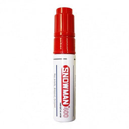 Klika - Stift Snowman 400 rood permanent marker
