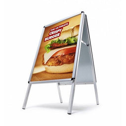 Klika - Stoepbord 84x119 cm ALU-klapprofiel A0