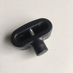 Klika - StopLock 6mm dubbel - zwart afm. 44x34mm - 100 stuks