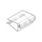 Klika - SuperGrip plank Signholder 38mm smal - 3 stuks