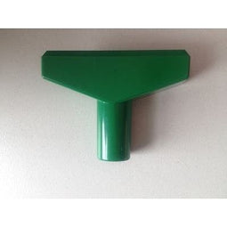 Klika - T-stuk 60 mm groen voor profiel-1 - 110 stuks