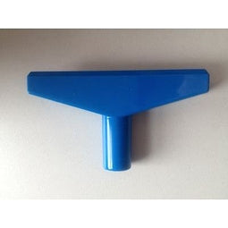 Klika - T-stuk 90 mm blauw voor profiel-1 - 170 stuks